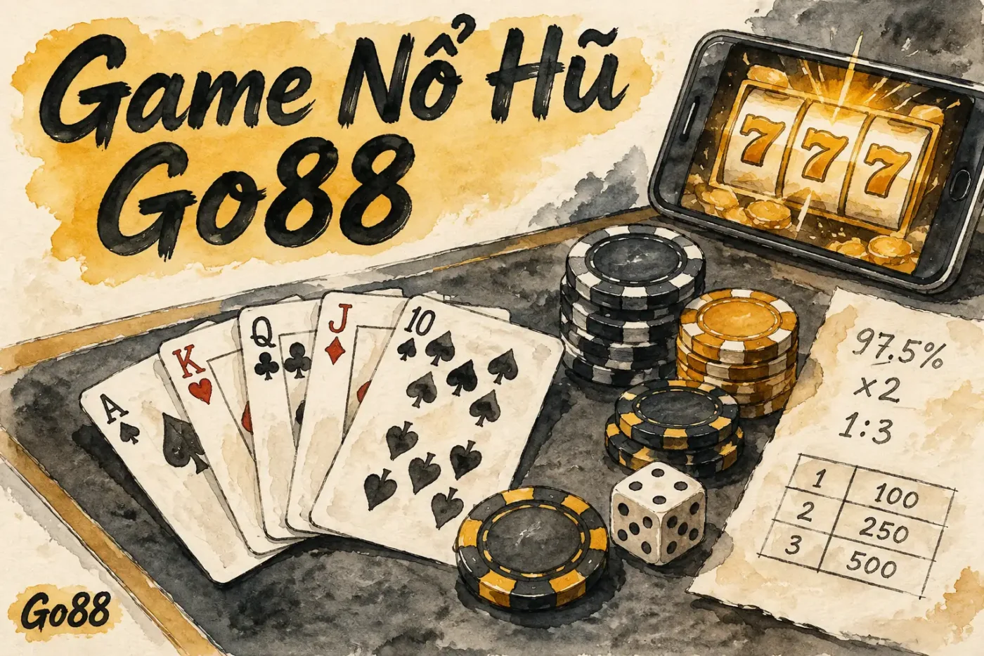 Game Nổ Hũ là thể loại trò chơi quay slot máy với jackpot tích lũy - Game Nổ Hũ Go88